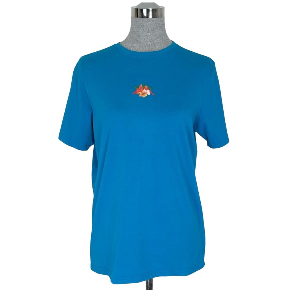 Kappa T-shirt Endless Summer Tropical Flower Hibiscus Sporty Tee